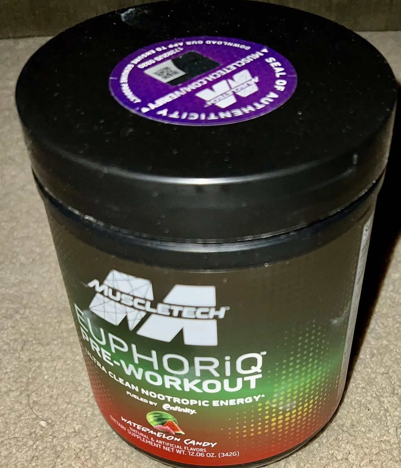 MuscleTech EUPHORiQ Pre-Workout v2 Pre-Workout Pulver