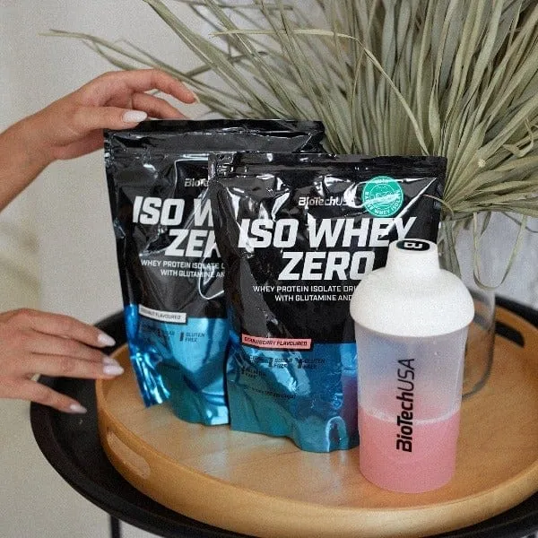 BioTechUSA Iso Whey Zero Whey-Isolat Vanille 500g laktosefrei