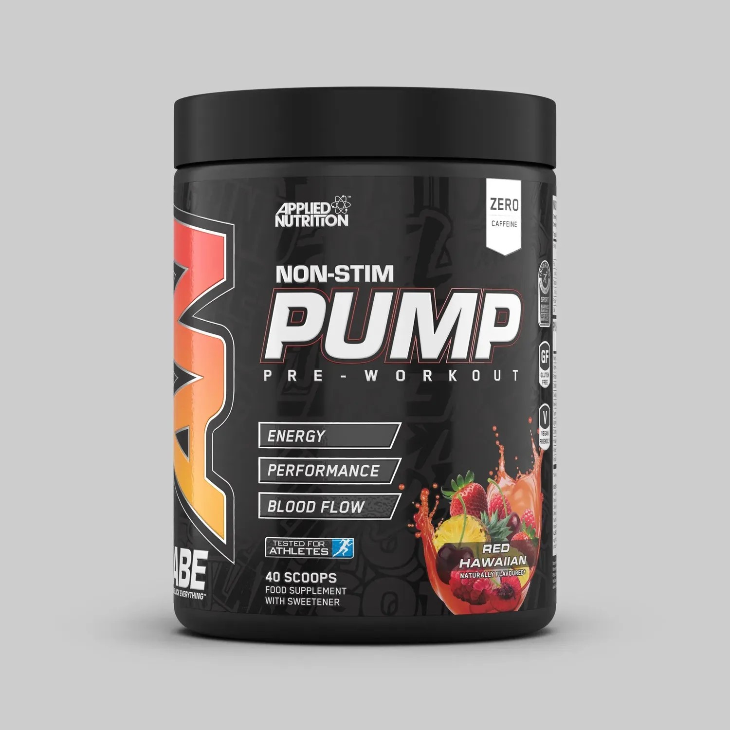 Applied Nutrition ABE Pump Zero Stim Pulver Blaue Razz 500g