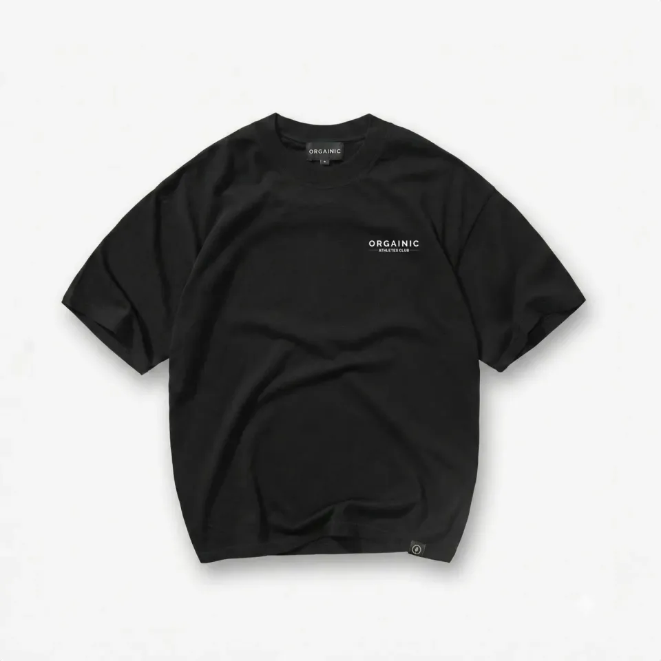 ORGAINIC Athletes Club T-Shirt oversize schwarz S-XL