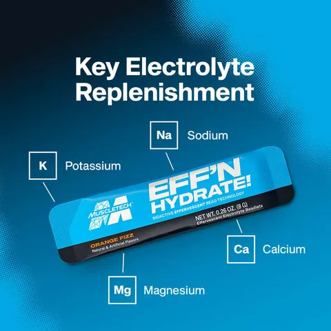 MuscleTech EFF’N Eff’n Hydrate Elektrolytgetränk Standardvariante schnelle Hydration