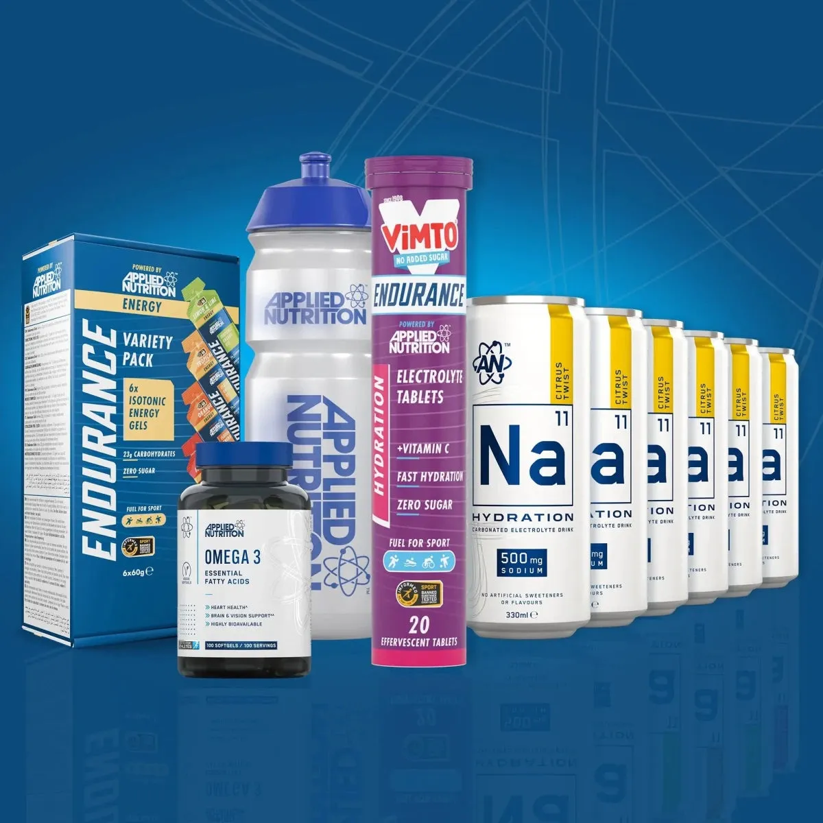 Applied Nutrition Race-Ready Endurance Bundle Hydration Set