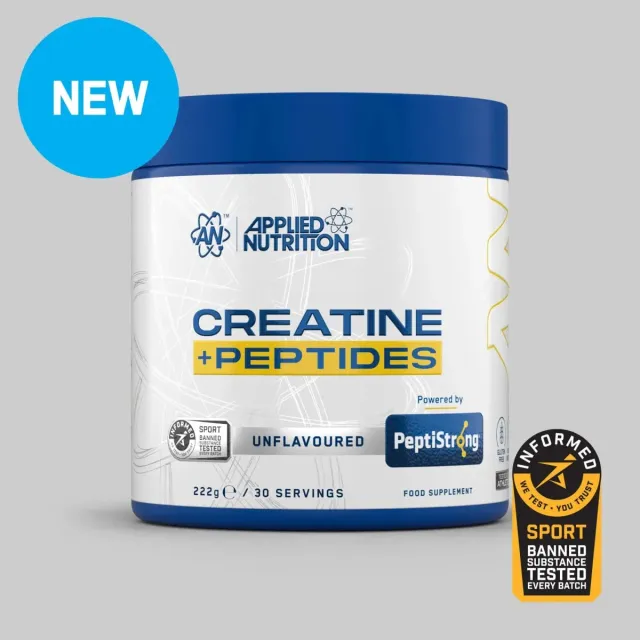 Applied Nutrition Performance Kreatin Pulver 222g Monohydrat Peptid