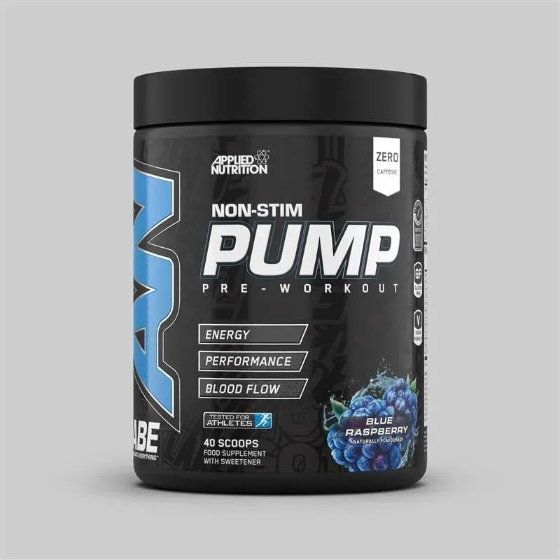 Applied Nutrition ABE Pump Zero Stim Pulver Blaue Razz 500g
