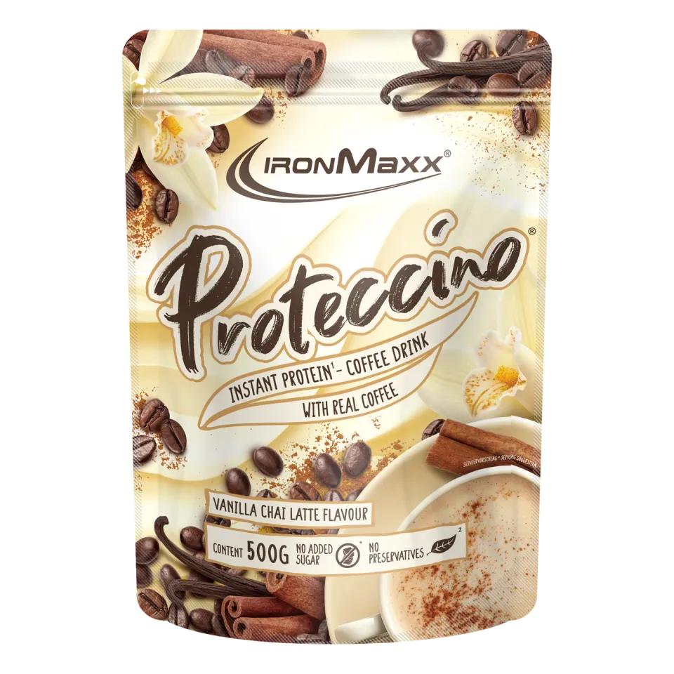 Iron Maxx Proteccino Protein Kaffee Vanilla Chai Latte 500g