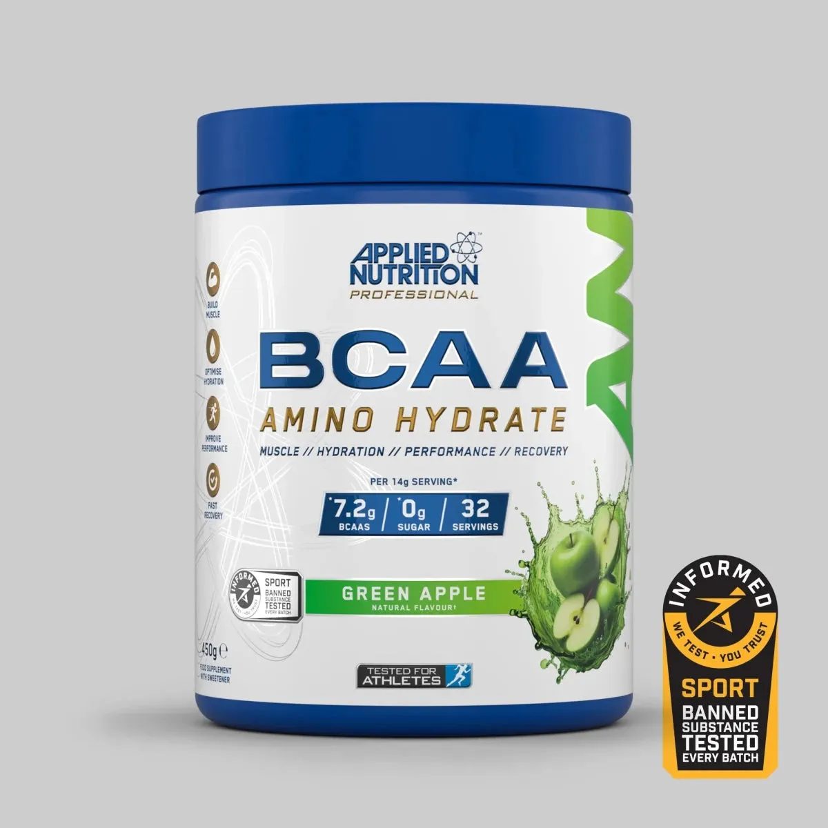 Applied Nutrition BCAA Amino Hydrate Pulver 450 g zuckerfrei
