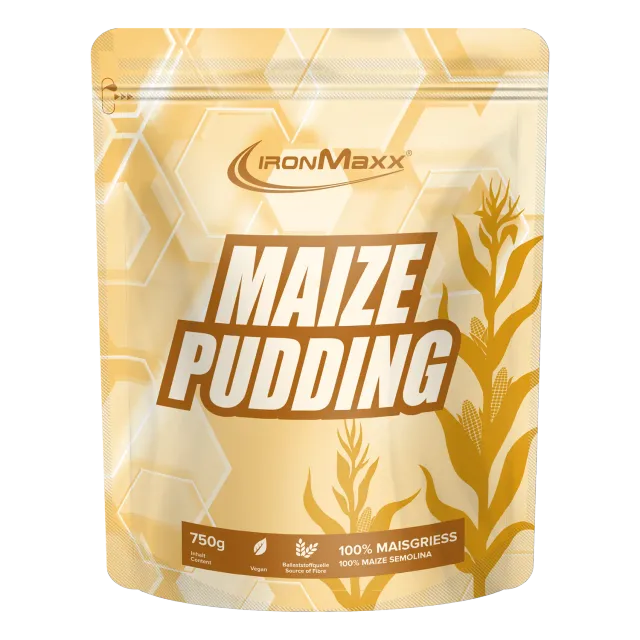 Iron Maxx Maize Pudding Kohlenhydrat Pudding 750g vegan