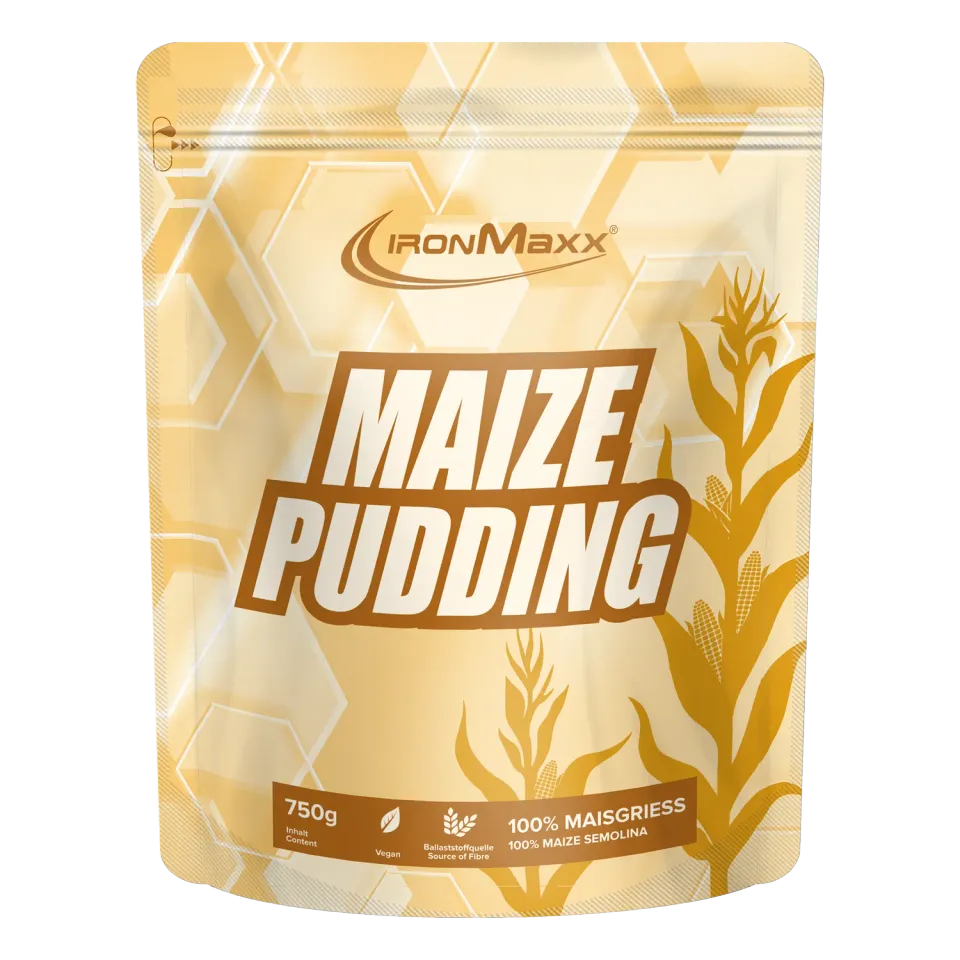 Iron Maxx Maize Pudding Kohlenhydrat Pudding 750g vegan