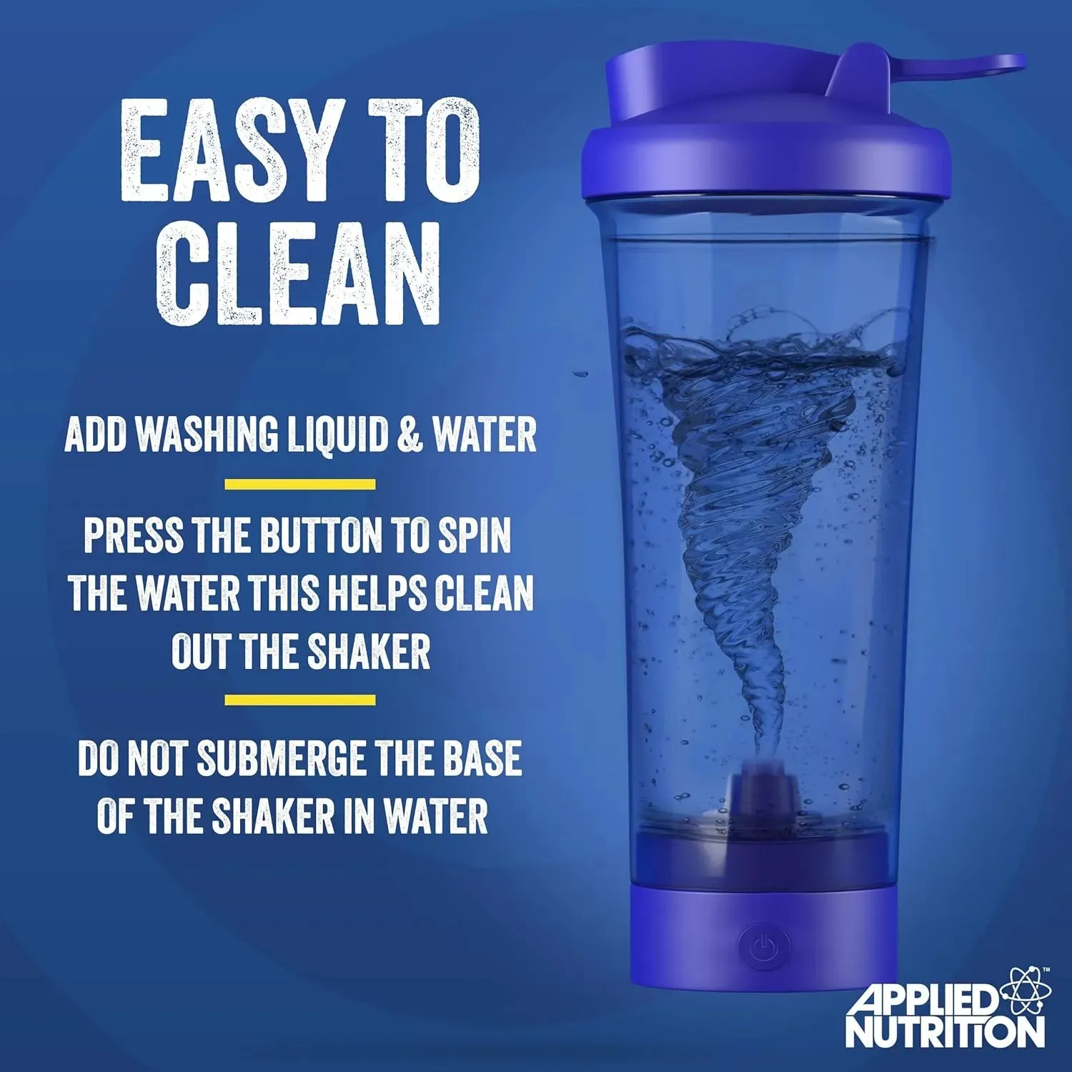 Applied Nutrition Tornado Elektrische Shaker-Flasche BPA-frei