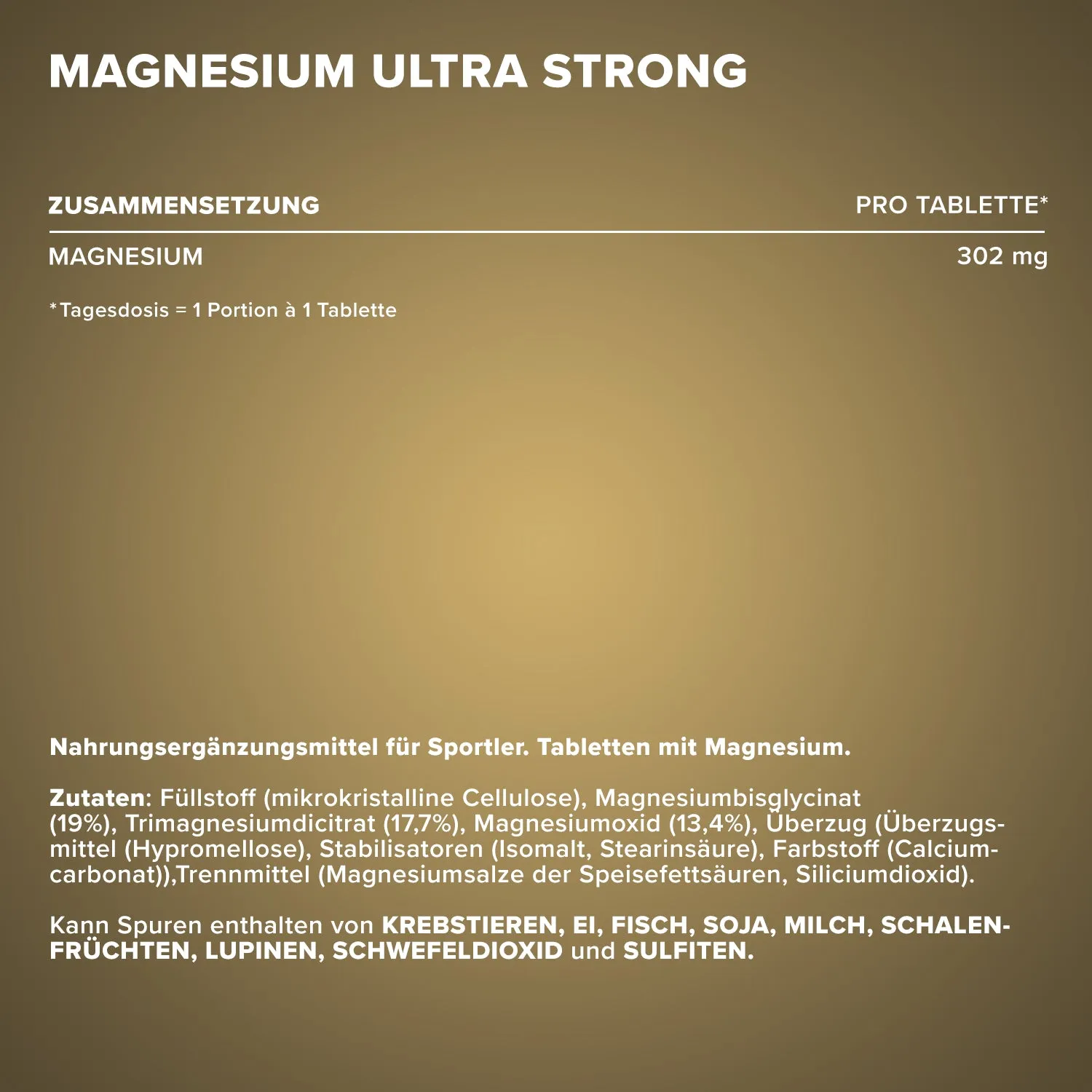 Iron Maxx Ultra Strong Magnesium Tabletten 180 hochdosiert