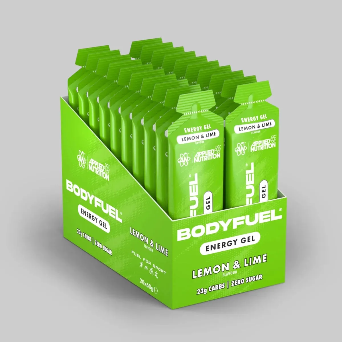 Applied Nutrition Bodyfuel Energie-Gel Beerenexplosion 20 Gels
