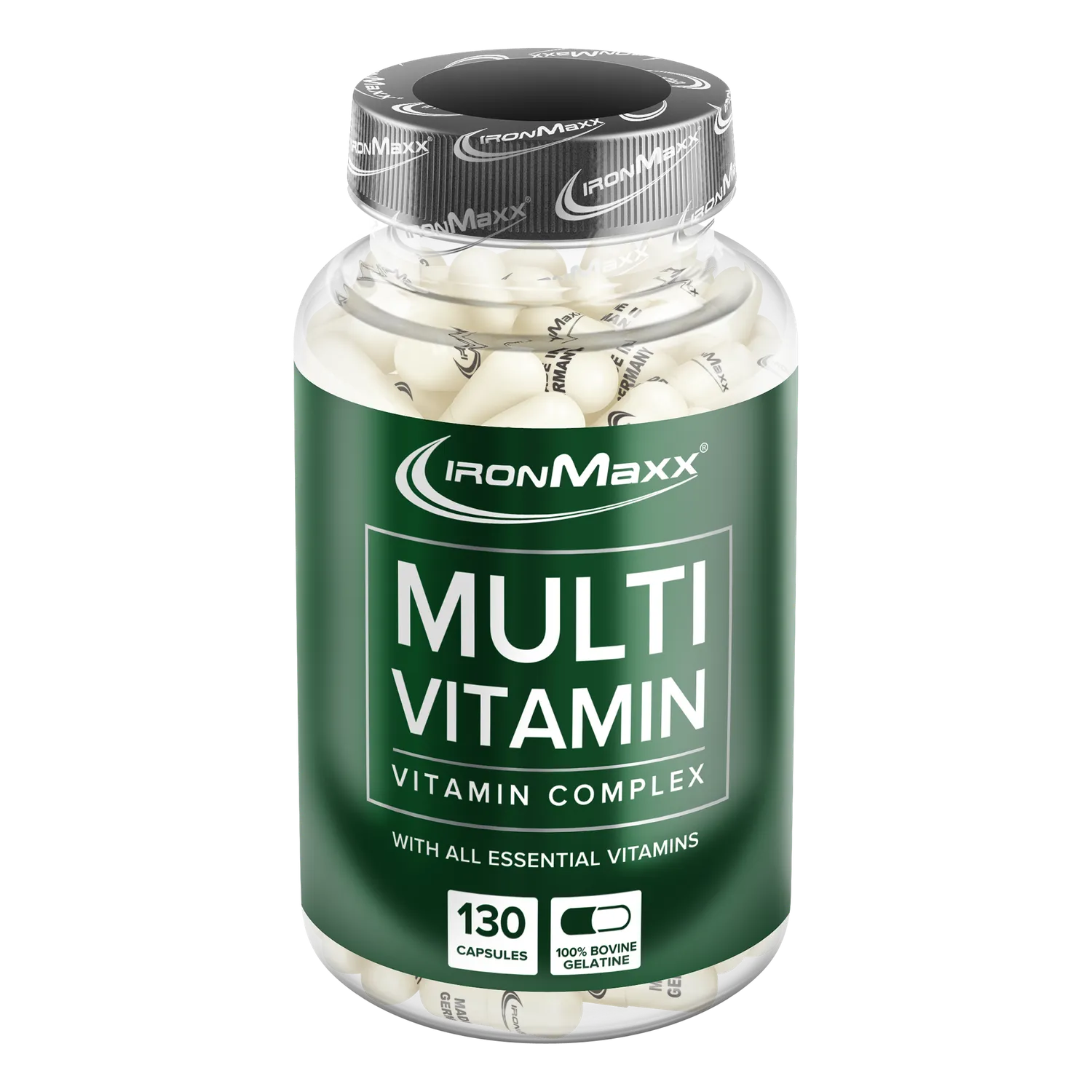 Iron Maxx Multivitamin Kapseln 130 Stück mit 12 Vitaminen