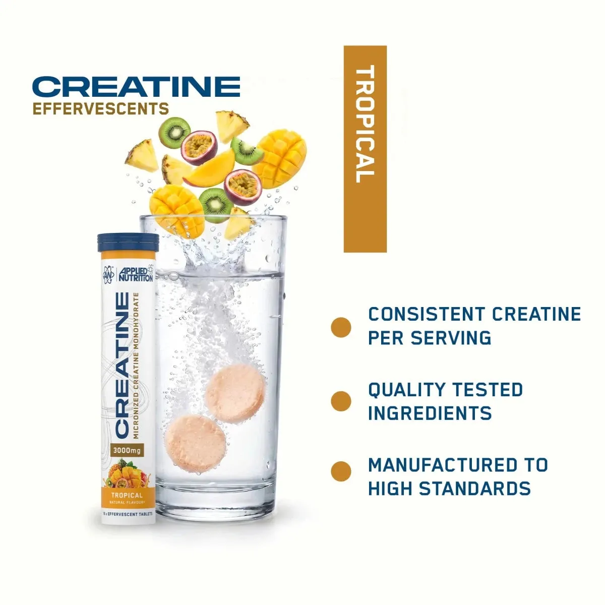Applied Nutrition Kreatin Brausetabletten Mixed Berry 1 Tube