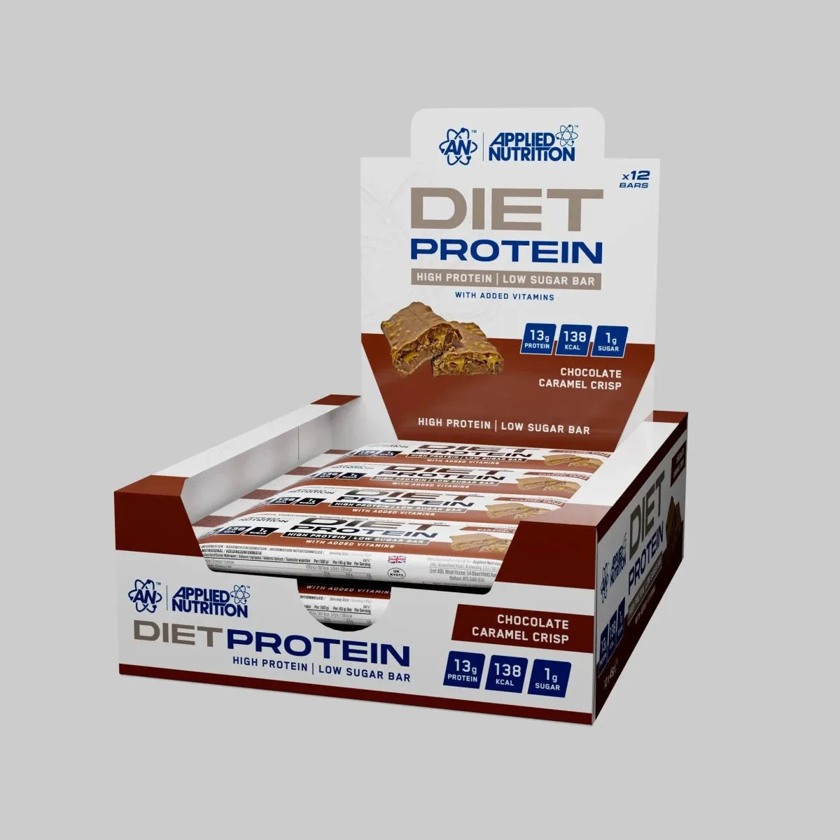 Applied Nutrition Diet Proteinriegel 45g Schoko-Karamell
