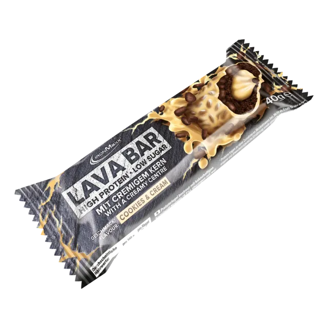 Iron Maxx Lava Bar Proteinriegel 40 g Cookies and Cream