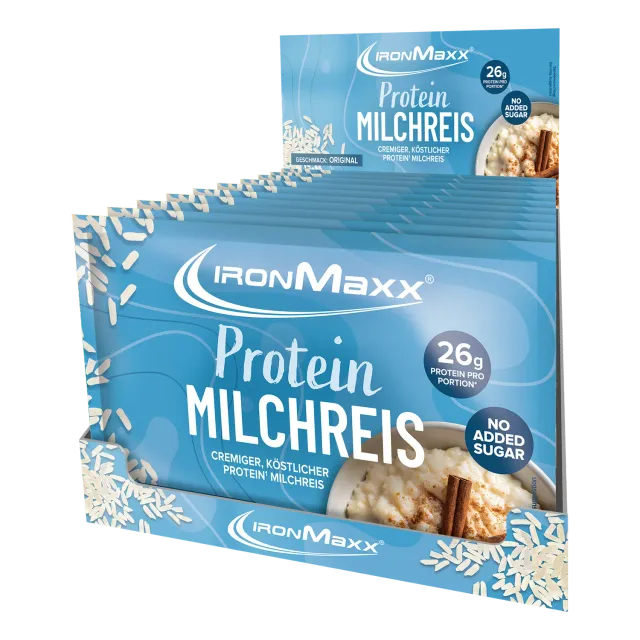 Iron Maxx Protein Breakfast Frühstück Milchreis 10x60g