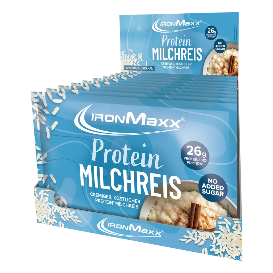 Iron Maxx Protein Breakfast Frühstück Milchreis 10x60g