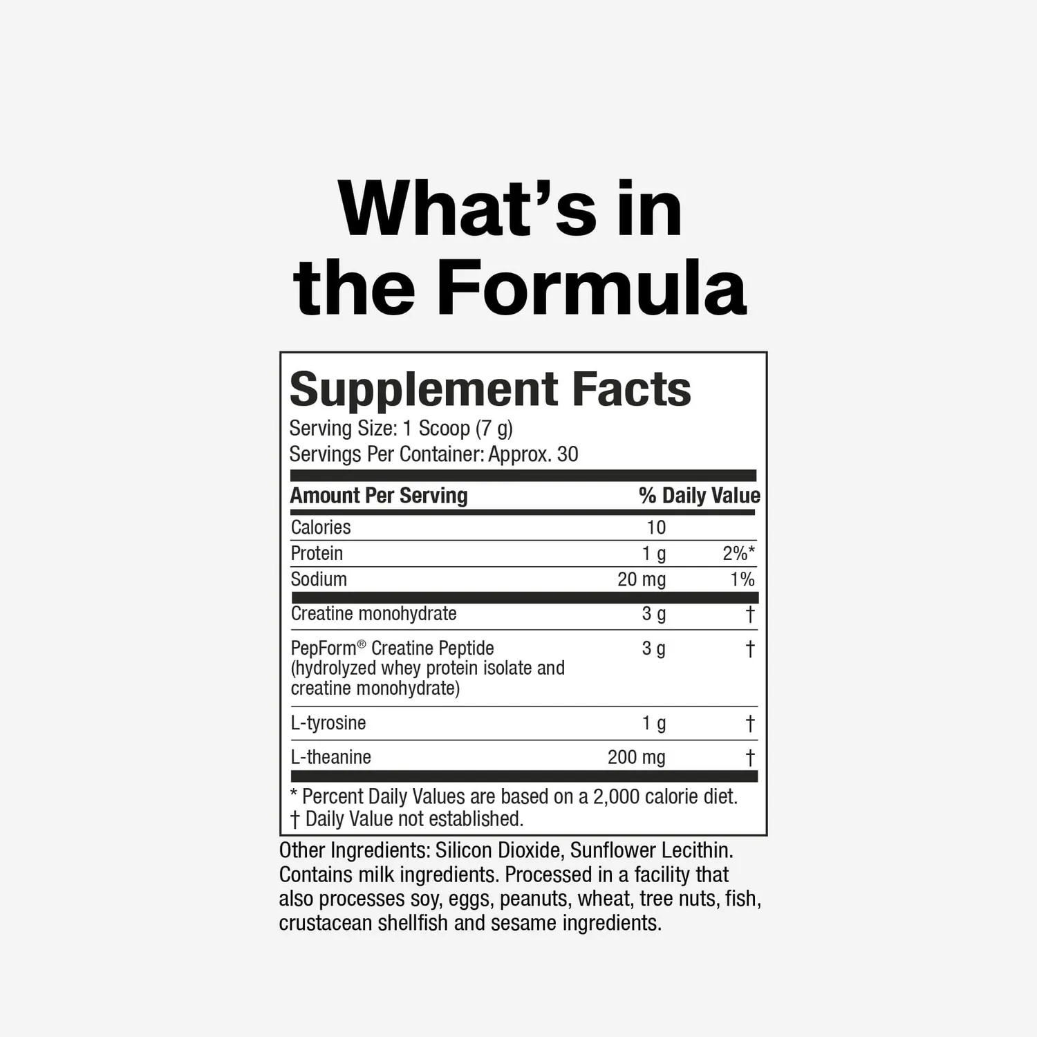 MuscleTech Creatine Peptide 447 Creatin Standardvariante bessere Löslichkeit