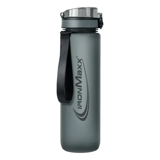 Iron Maxx Sport Water Bottle 1000ml Ash Grey BPA-frei