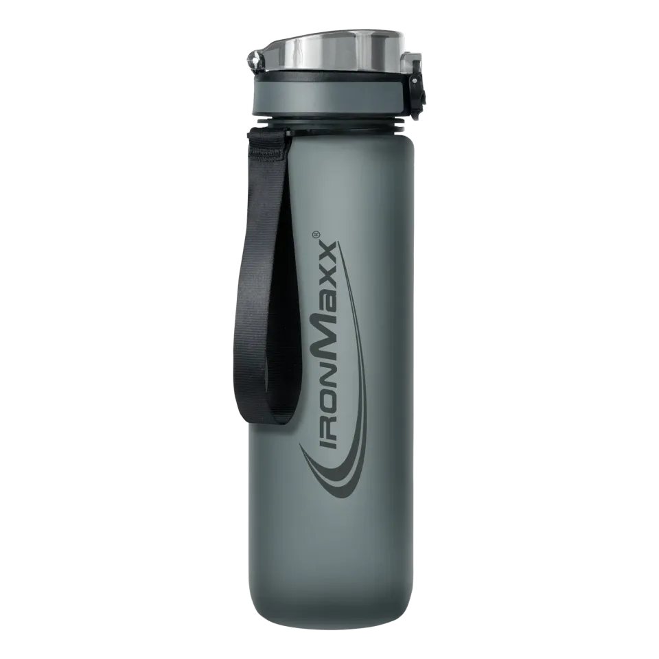 Iron Maxx Sport Water Bottle 1000ml Ash Grey BPA-frei