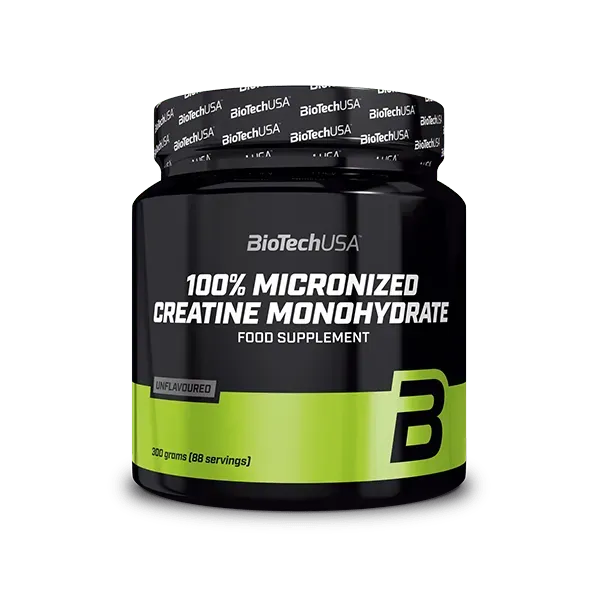 Body Star 100% Micronized Creatine Monohydrate Kreatinpulver 300 g geschmacksneutral