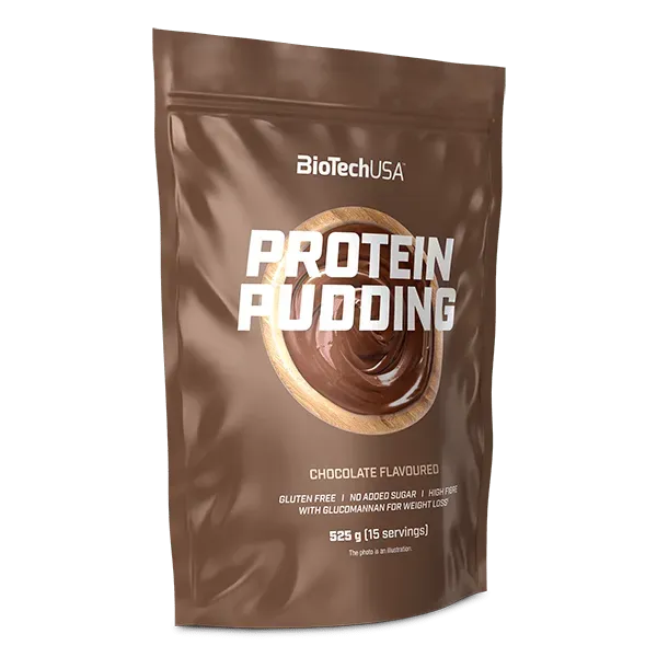 BioTechUSA Protein Pudding Pulver Schokolade 525 g proteinreich