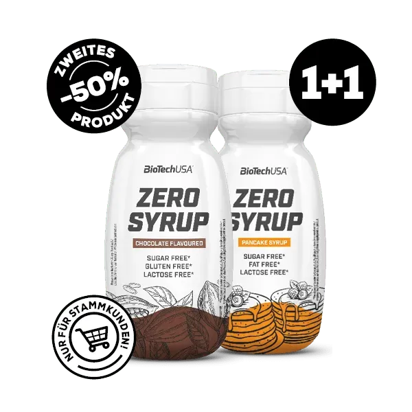 Body Star Zero Syrup Aromasirup zuckerarm 1 Flasche