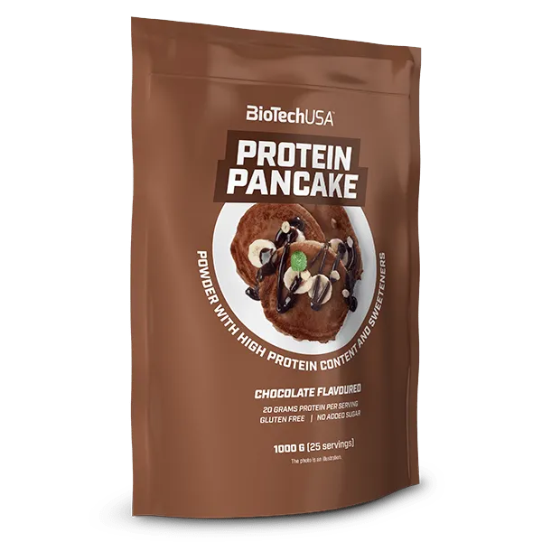 BioTechUSA Protein Pancake Pfannkuchenpulver Vanille 1000g glutenfrei
