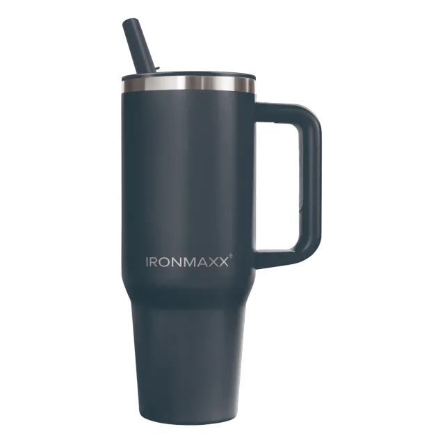 IronMaxx Cup V4.0 Becher Anthrazit 1200ml isoliert