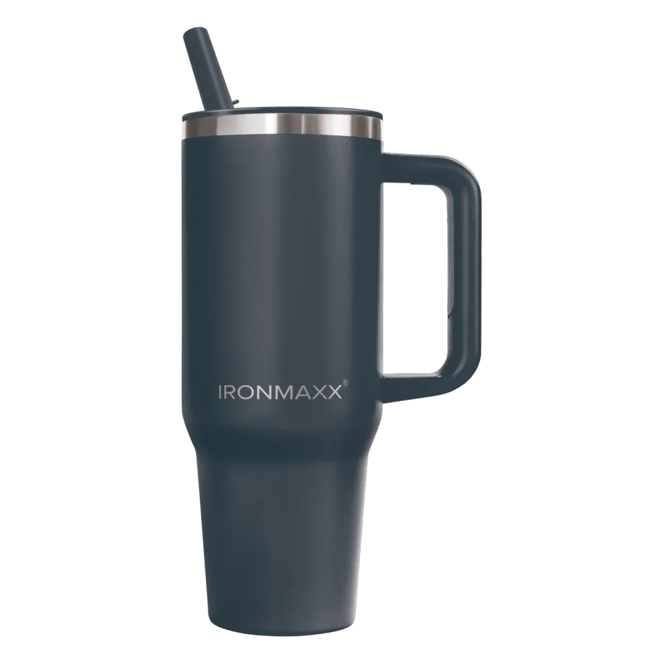 IronMaxx Cup V4.0 Becher Anthrazit 1200ml isoliert
