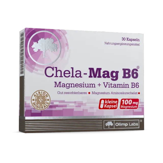 Chela-Mag B6 Magnesiumbisglycinat Kapseln