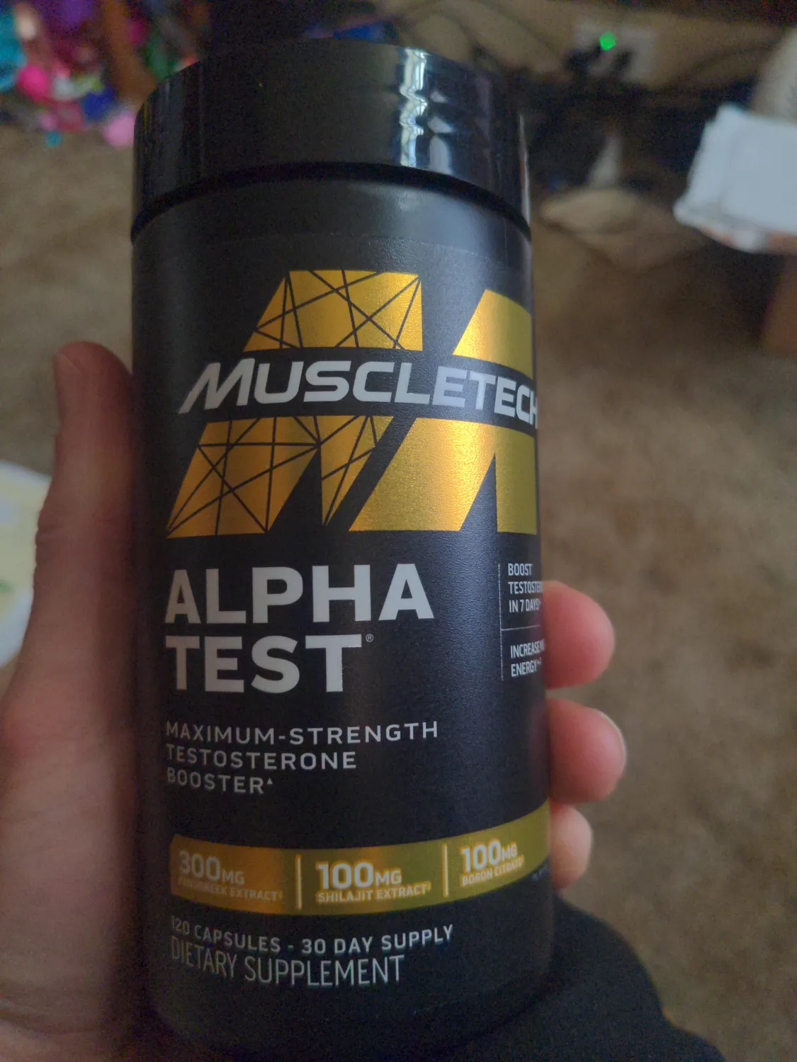 MuscleTech AlphaTest Testosteron-Supplement