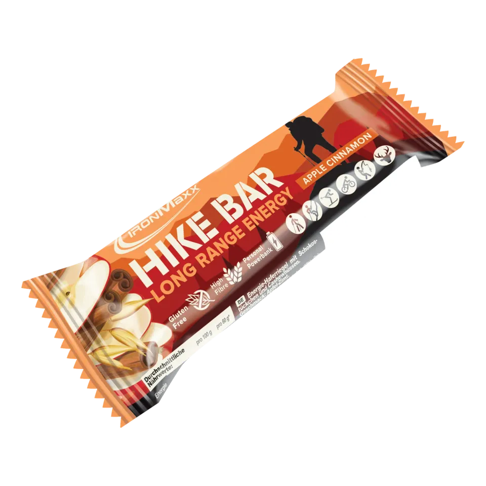 Iron Maxx Hike Bar Energieriegel Apple Cinnamon 60g vegan
