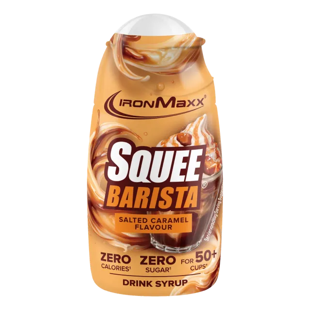 Iron Maxx SqueeBarista Sirup 65 ml Salted Caramel zuckerfrei