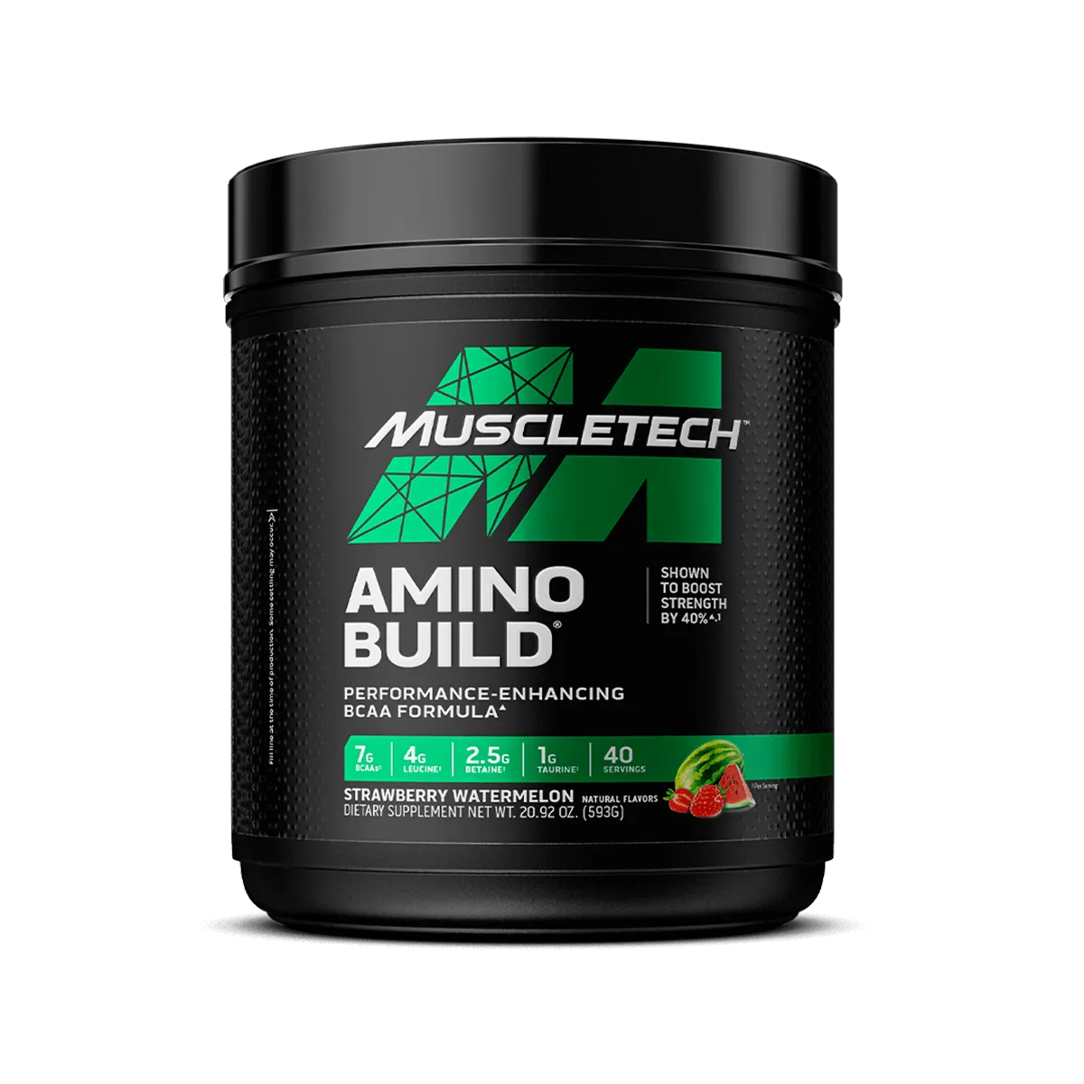 MuscleTech Amino Build BCAA Pulver 40 Portionen Tropical Twist