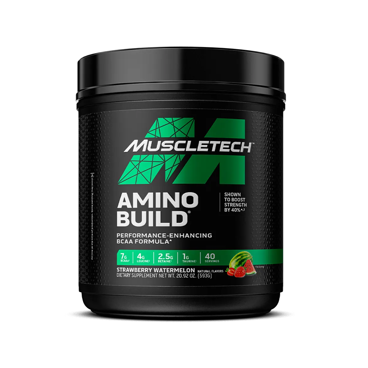 MuscleTech Amino Build BCAA Pulver 40 Portionen Tropical Twist