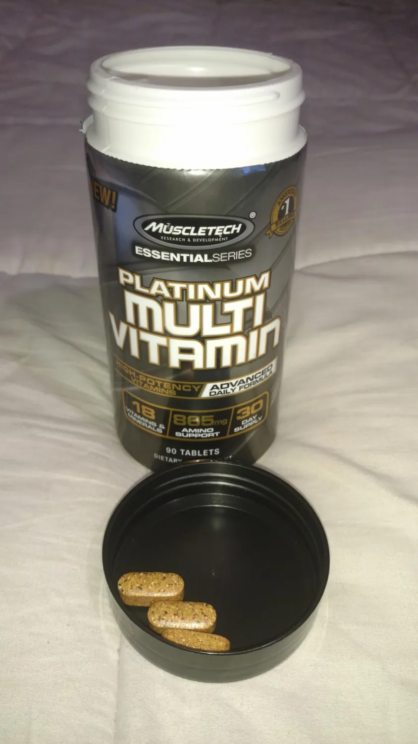 MuscleTech Platinum Multivitamin 90 ct Multivitamin-Komplex