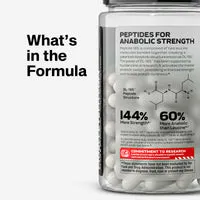 MuscleTech Peptide 185 Muskelaufbau Supplement DL-185 Dileucin