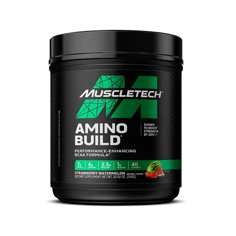 MuscleTech Amino Build BCAA Supplement für Muskelaufbau