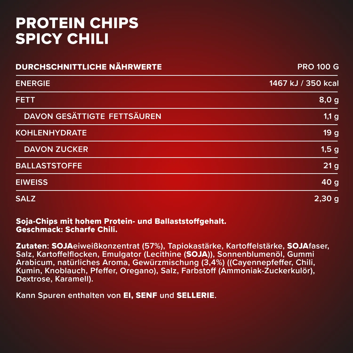 Iron Maxx Protein Chips 40 Chips Hot Chili 50 g proteinreich