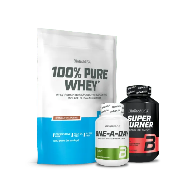 Body Star Abnehm-Pack 100% Pure Whey Set 3-teilig stimulanzfrei