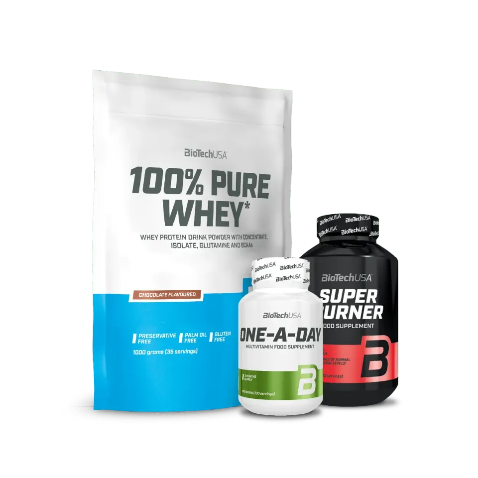 Body Star Abnehm-Pack 100% Pure Whey Set 3-teilig stimulanzfrei