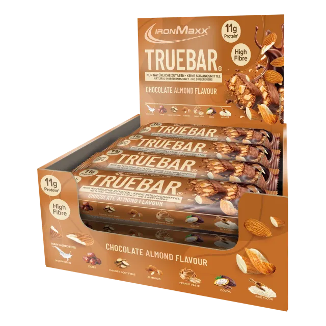 Iron Maxx TrueBar Proteinriegel Chocolate Almond 12x45g High Protein