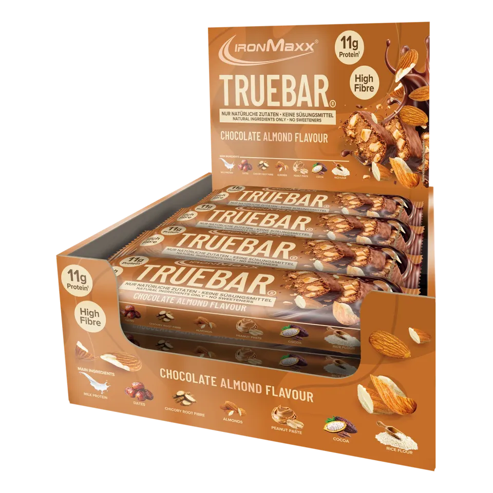 Iron Maxx TrueBar Proteinriegel Chocolate Almond 12x45g High Protein