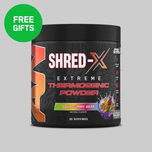 Shred-X Thermogenes Pulver 300g mit Koffein L-Carnitin