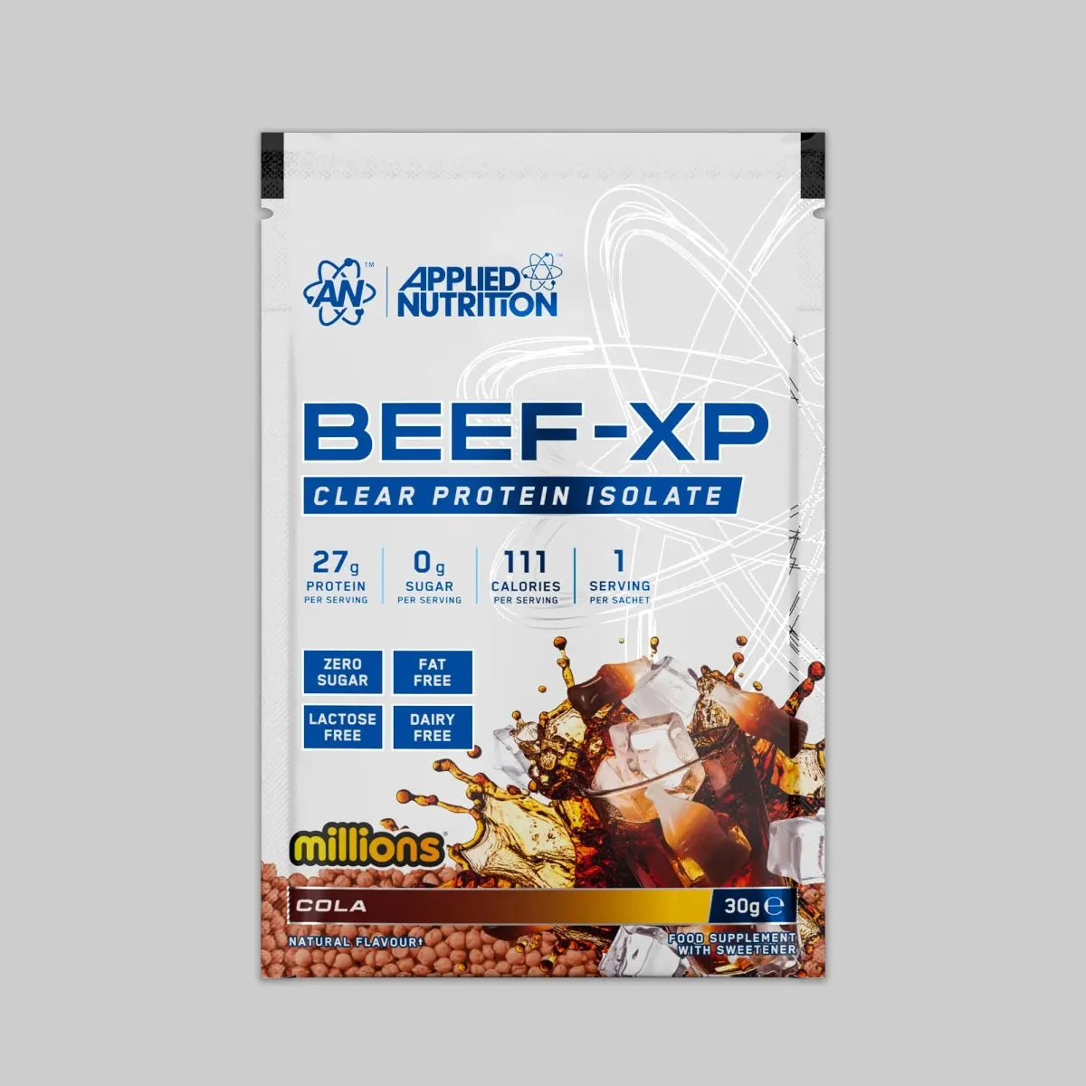 Applied Nutrition Beef-XP Clear Protein Blaue Himbeere 30g Probe