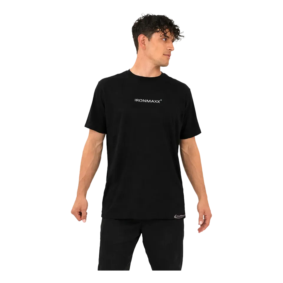 Iron Maxx T-Shirt Herren Schwarz Größe S Baumwolle