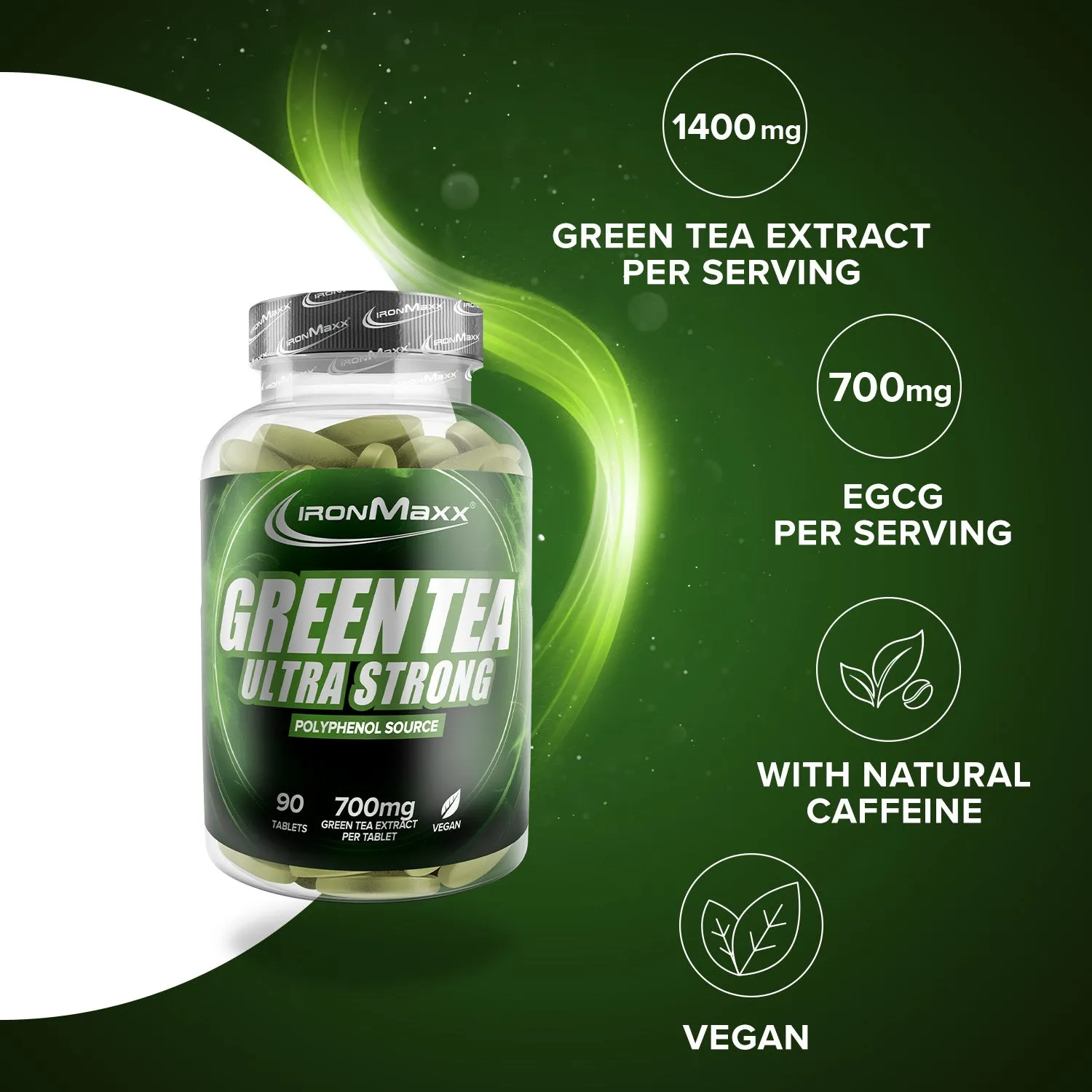 Iron Maxx Ultra Strong Green Tea Tabletten 90 Grüntee