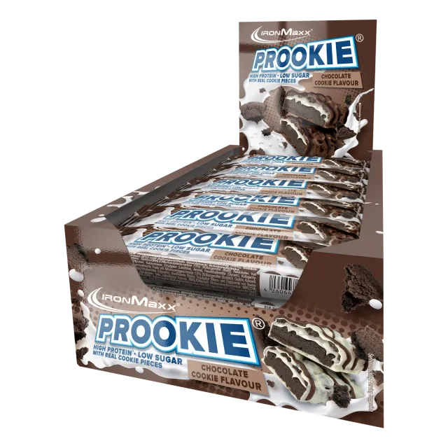 Iron Maxx Prookie Chocolate Cookie Proteinriegel 24x45g High Protein