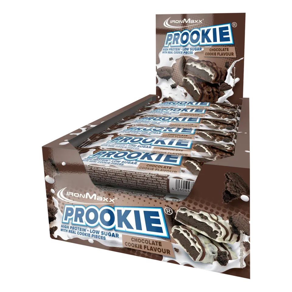 Iron Maxx Prookie Chocolate Cookie Proteinriegel 24x45g High Protein